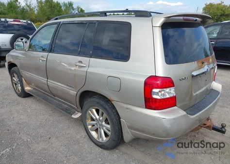 2006 Toyota Highlander Hybrid from USA, damaged, VIN JTEDW21A960015328